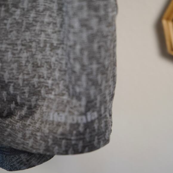 Patagonia Ridge Flow Short Sleeve Shirt Heathered Gray Womens Size‎ XL - Picture 5 of 6